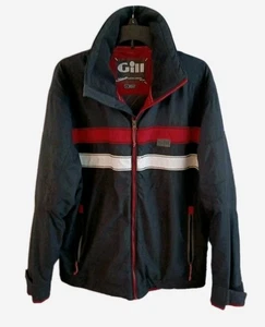Gill Herren Segelbekleidung Spinnaker Jacke L Thermo durchgehender Reißverschluss schwarz warm Ski gebraucht, in einwandfreiem Zustand - Bild 1 von 19
