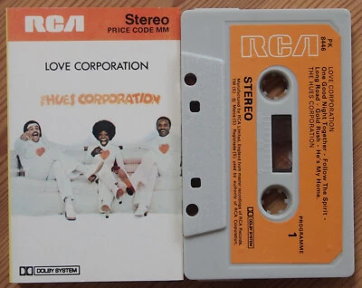 HUES CORPORATION - LOVE CORPORATION (RCA PK7446) 1975 UK CASSETTE TAPE FUNK SOUL - Image 1 of 3