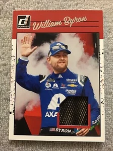 2023 Donruss WILLIAM BYRON #24 Axalta Retro 90 Materials Relic - Picture 1 of 2