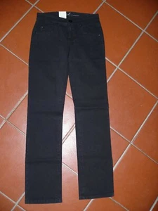 Vaqueros estrechos JOKER LAURA 4114/120 negro black denim W26 L32 NUEVO - Imagen 1 de 4