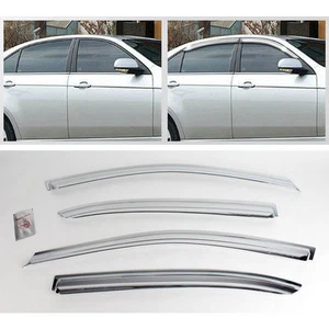 2005-2010 Epica/Tosca Chrome Sun Shade Rain Guard Door Window Visor K-677 - Bild 1 von 2