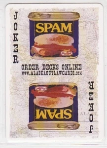 Tarjeta de juego coleccionable SPAM "Joker" - Imagen 1 de 1