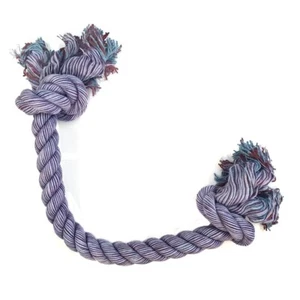 Happy Pet Nuts for Knots King Size Rope Tug Dog Toy BLUE/PURPLE - Picture 1 of 1