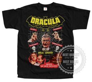 DRACULA Bela Lugosi Poster T SHIRT Tee Ver19 Black all sizes S to 5XL - Picture 1 of 2