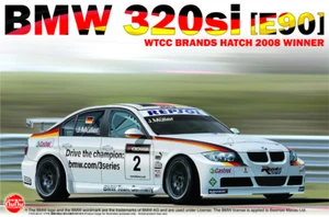 Kit modelo ganador escotilla marcas WTCC Nunu 1/24 24037 BMW 320si E90 2008 - Imagen 1 de 2