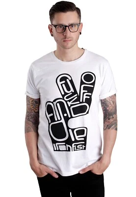 IRON FIST PEACE OFF UNISEX T SHIRT  - Image 1 of 2