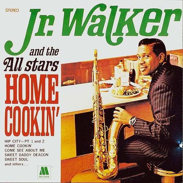 JR WALKER AND THE ALL STARS "HOME COOKIN' " PREMIUM QUALITY USED LP (NM/EX) - Image 1 of 1