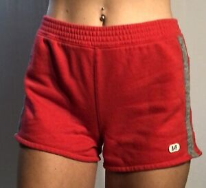 Abercrombie & Fitch Red Sweat Shorts Women's XS
