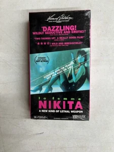La Femme Nikita (VHS, dubbed Version) BRAND NEW SCREENER - Watermarks - Picture 1 of 2
