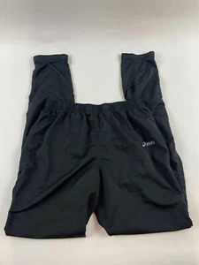Asics Workout Pants Girls Size L Black Skinny High Waisted Stretch Activewear - Picture 1 of 10
