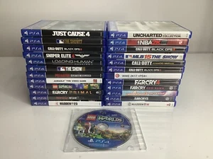 Lot Of 25 Playstation PS4 Games TESTED WORKING! Call Of Duty Farcry MLB Madden - Picture 1 of 15