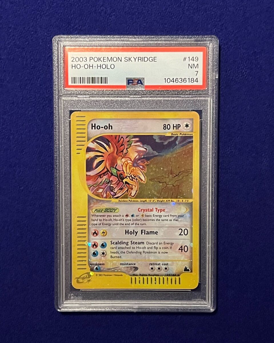 Ho-Oh Pokémon TCG Skyridge Collectible Individual Card Games Ho-Oh Pokémon TCG Skyridge Collectible Individual Card Games