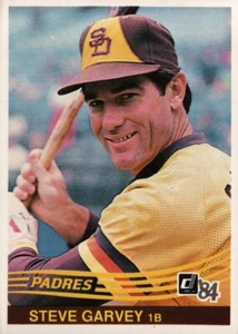 1984 Donruss Baseball #63 - Steve Garvey - San Diego Padres 84-080 - Picture 1 of 2