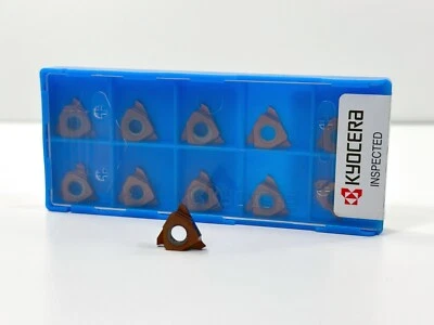 Nuevos insertos de carburo KYOCERA GBA32R125-020 TKT06240 grado PR930 11 piezas Foto 1 de 2