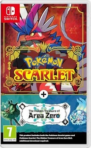 POKEMON SCARLATTO + IL TESORO NASCOSTO. GIOCO DI AREA ZERO SWITCH - Foto 1 di 7