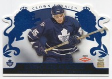 2002-03 Pacific Crown Royale BLUE Carlo Colaiacovo Rookie 138/350 Toronto Maple