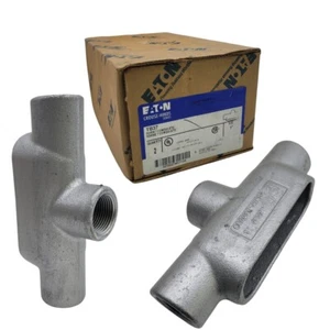 2 NEUE Crouse-Hinds TB37 1" Gewinde starres Rohr Auslassgehäuse Eisen Stil 7 TB - Bild 1 von 11