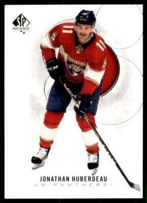 2020-21 SP Authentic Jonathan Huberdeau Florida Panthers #89 - Image 1 of 2