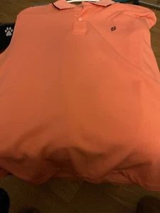 Izod Boy's Polo Shirt, Small Orange - Picture 1 of 3
