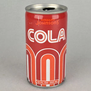 VTG 1970s Howard Johnsons Cola Soda Pop Can 12oz 355ml Steel New York NY - Picture 1 of 7