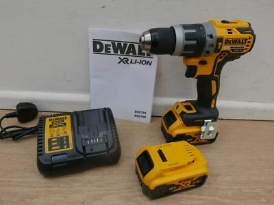 DeWALT DCD796P2 18v combi hammer drill 2 x 5 ah + tstak case - Image 1 of 2