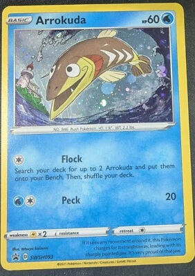 Arrokuda SWSH093 SWSH: Sword & Shield Promo Cards Holo - Image 1 of 2
