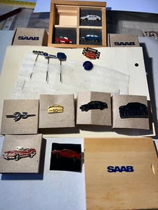 Autopins Anstecknadeln Saab, Scania - Bild 1 von 58