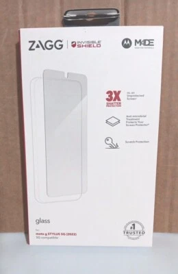Zagg Invisible Shield Glass Screen Protector for Moto G Stylus 5G - Image 1 of 3