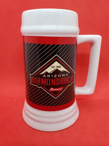 2016 Arizona Diamondbacks Dbacks Budweiser Beer Stein / Mug SGA 10/1/16 Cover