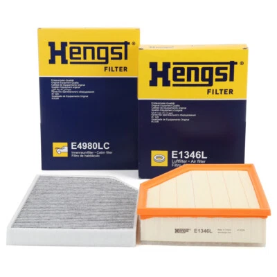 HENGST Innenraumfilter + Luftfilter für BMW X3 G01 X4 G02 B48 B58 B47 B57 - Bild 1 von 3