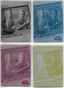 Doctor Who Series 5-7: Set of 4 Printing Plates, Rory Williams Chase Card #CRW6 - Picture 1 of 1