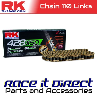 RK Chain for Kawasaki KE100 1979-1981 Gold XW-Ring - Image 1 of 4