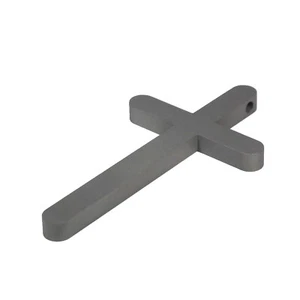 Titanium pry bar EDC Crucifix Cross Catholic Religious necklace pendant ornament - Picture 1 of 5