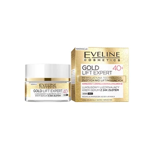 EVELINE 50ml GOLD Antifalten LIFT EXPERT 40+ Tag / Nacht   - Bild 1 von 1