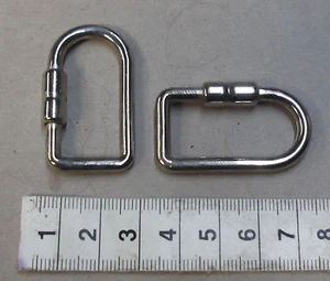 Schlüßelanhänger,Karabiner 10 Stück #3447# - Bild 1 von 1