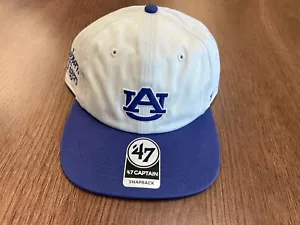 AUBURN TIGERS 47 FOUNDATION CAPTAIN RL HAT SNAPBACK RELAXED CAP NEW NWT NCAA $40 - Picture 1 of 5