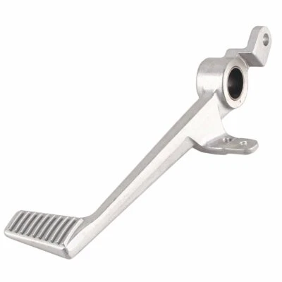 Palanca de pie de pedal de freno trasero de aluminio para Honda CBR929RR apta para 2000-2001 plateada Foto 1 de 4