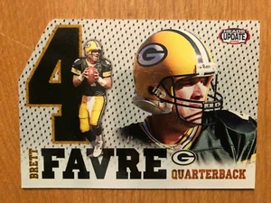 2002 Pacific Heads Update Big Numbers Brett Favre Green Bay Packers - Bild 1 von 1