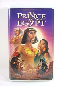 The Prince of Egypt (VHS, 1999, Clamshell) Cartoon Video Movie Film - Picture 1 of 2