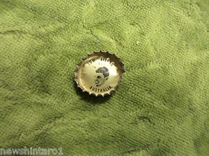 #D173. 1963/64 COCA COLA CRICKET CAP #17  TOM VEIVERS  OF  AUSTRALIA - Picture 1 of 2