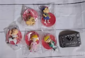 Earthbound Stand Figure Complete set 5Capsule Gacha Nintendo game mother2 Japan - Picture 1 of 1