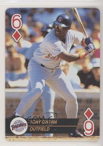 1993 Bicycle Baseball Aces Playing Cards Box Set Tony Gwynn #6D HOF