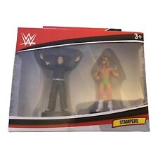 WWE Jeff Hardy Ultimate Warrior Stamper Figure Set Wrestling New