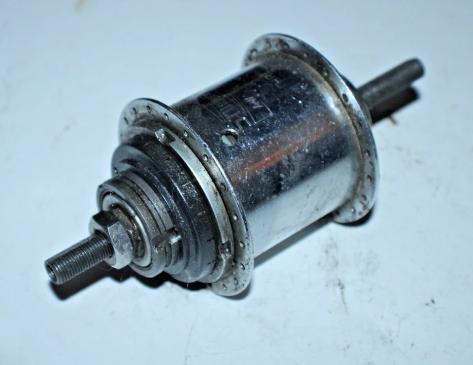 Sturmey Archer 3 Speed Internal Rear Cruiser Bike Hub 106mm 40H Fast USA Shipper - Image 1 of 4