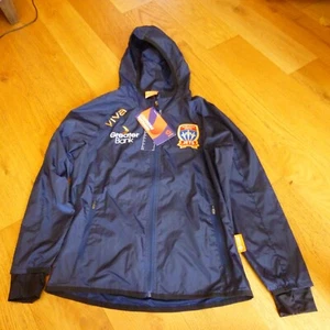 Newcastle United Jets Autralian A League Football Soccer Jacket Women's Size 10 - Picture 1 of 12