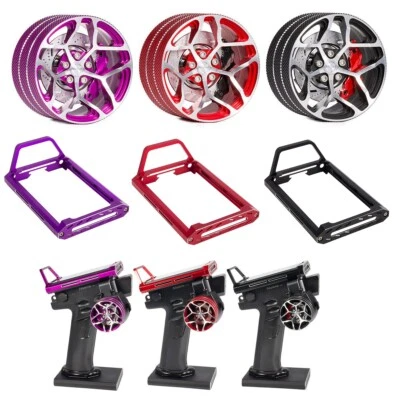 For Flysky Noble NB4 4PX 7PX RC4GS RC6GS WFLY X9 TQI Transmitter Steering Wheel - Image 1 of 4