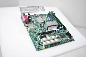 Intel DG41TY LGA775 mATX G41 Mainboard + E7400 CPU + I/O + 4GB DDR2 - Bild 1 von 9
