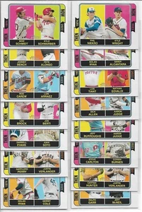 2023 Topps Heritage (15) Card Then & Now Complete Insert Set w/ Nolan Ryan - Bild 1 von 1