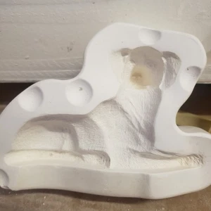 VTG 1991 Nowell's NM 1737 Slip Casting Ceramic Mold Small Dog Labrador Figurine - Picture 1 of 9