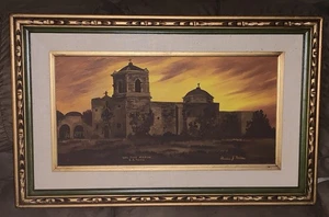 LADDIE J NEMEC  MISSION SAN JOSE - SAN ANTONIO TEXAS  32”x20” - Picture 1 of 5